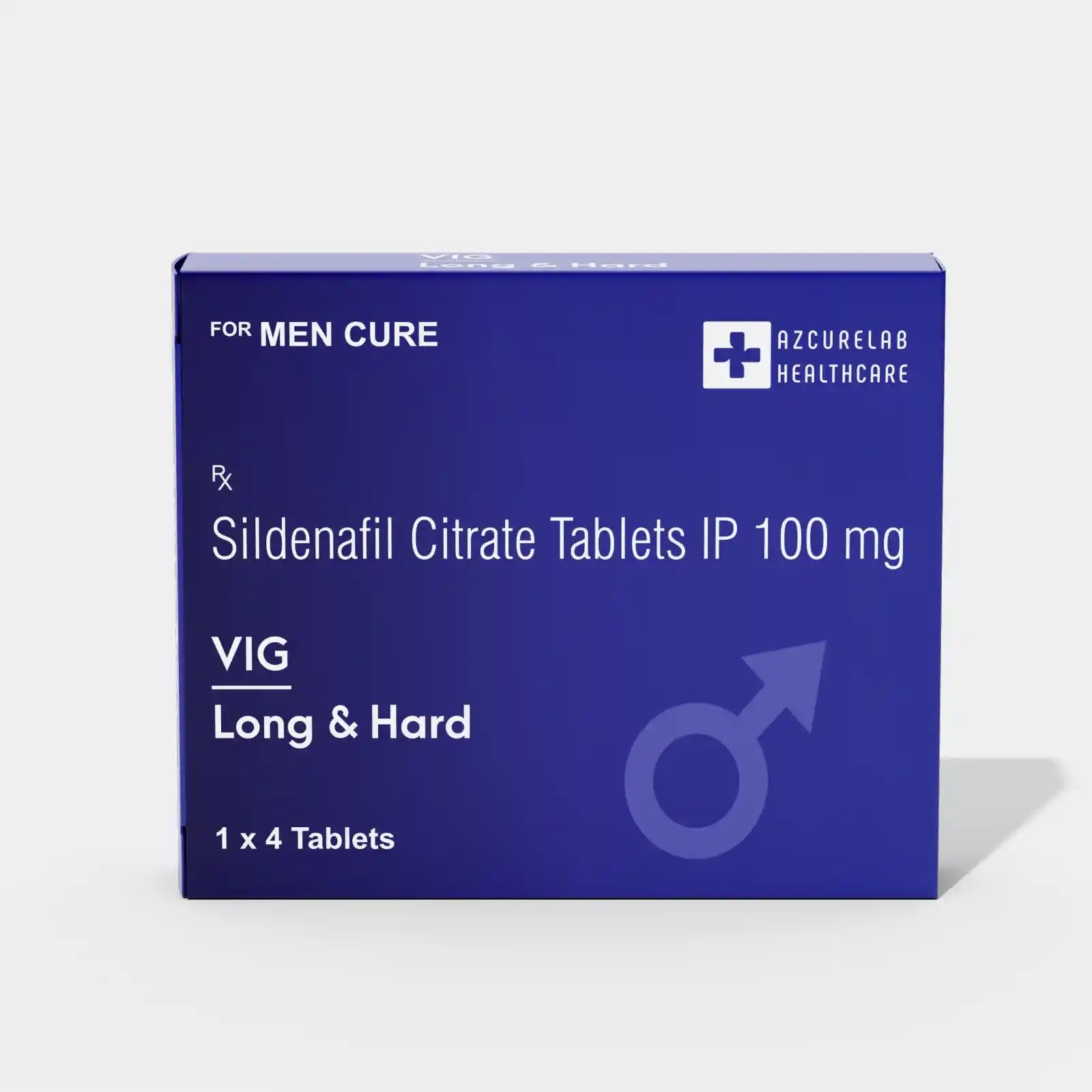 Vig Long & Hard | Pack of 15 | 60 Tablets