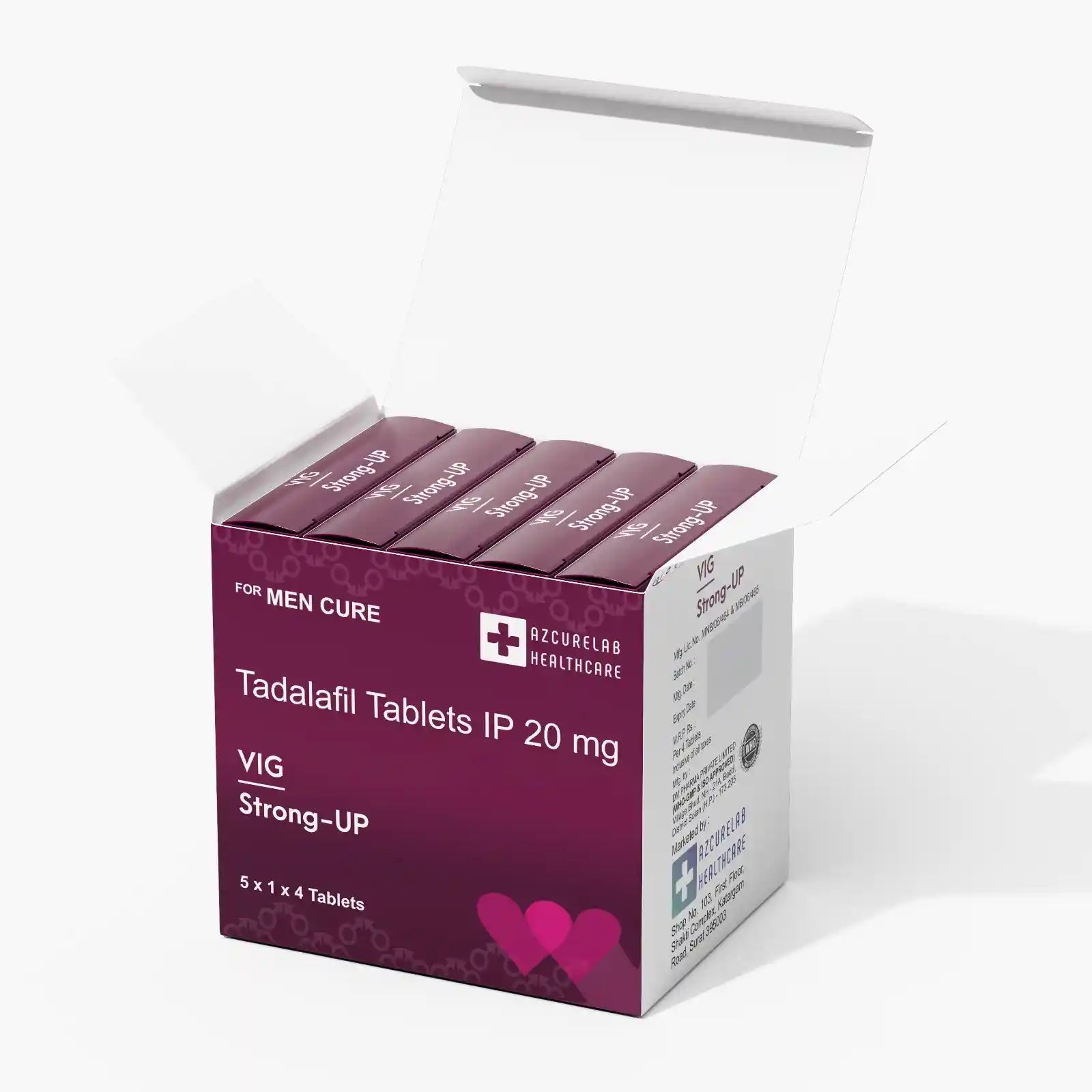 Vig Strong-Up | Pack of 15 | 60 Tablets