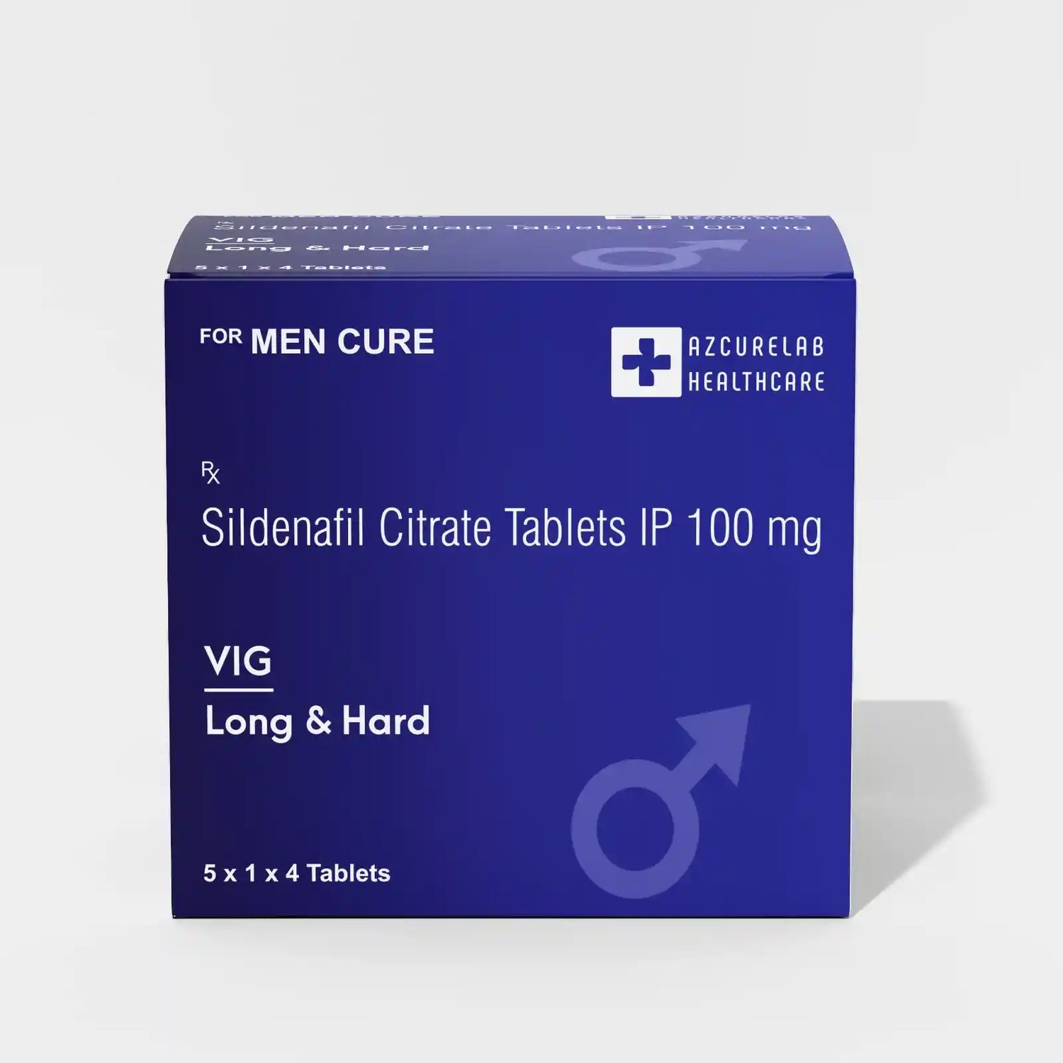 Vig Long &amp; Hard | Pack of 15 | 60 Tablets