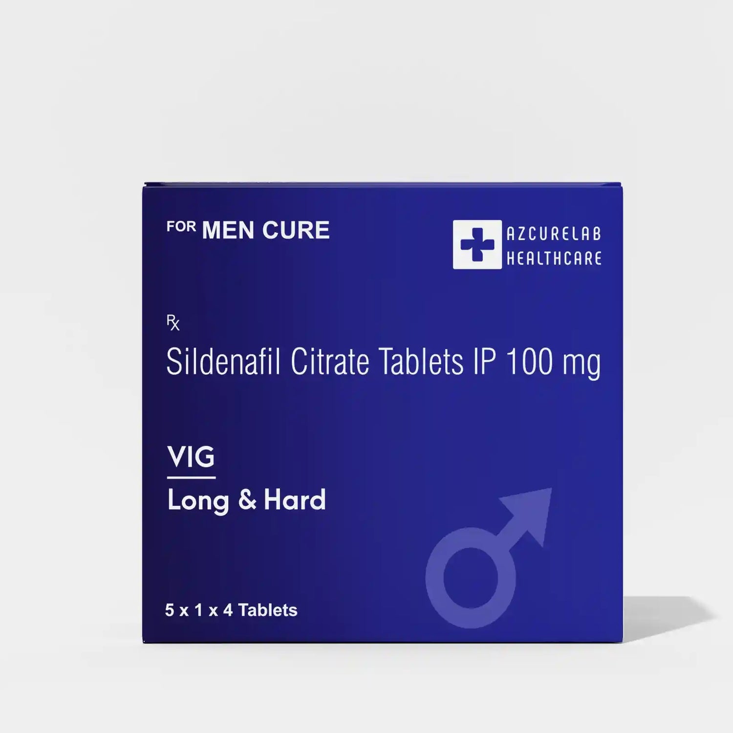 Vig Long &amp; Hard | Pack of 15 | 60 Tablets