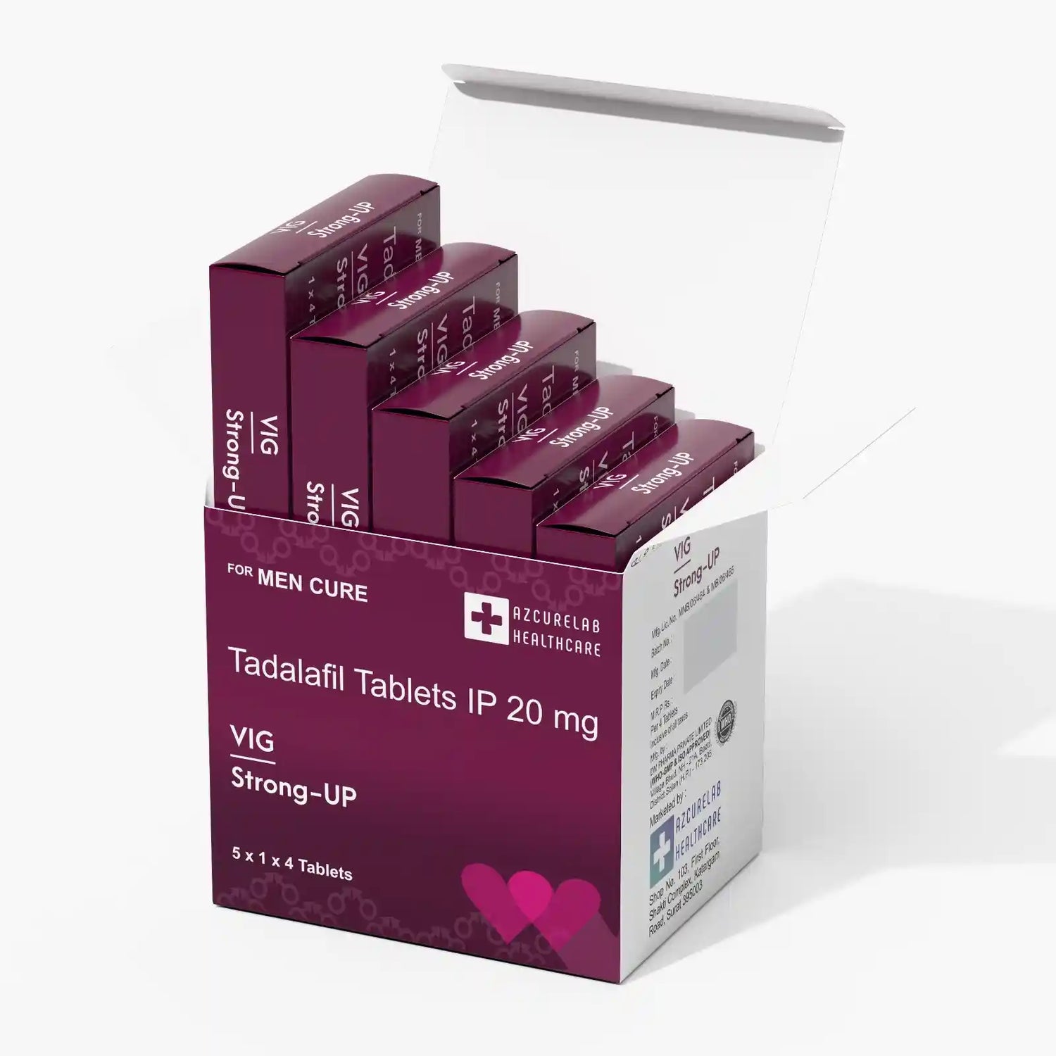Vig Strong-Up | Pack of 15 | 60 Tablets
